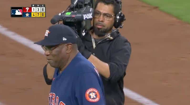 Houston Astros Manager Dusty Baker seen after WINNING 2022 World Series - GettyImages