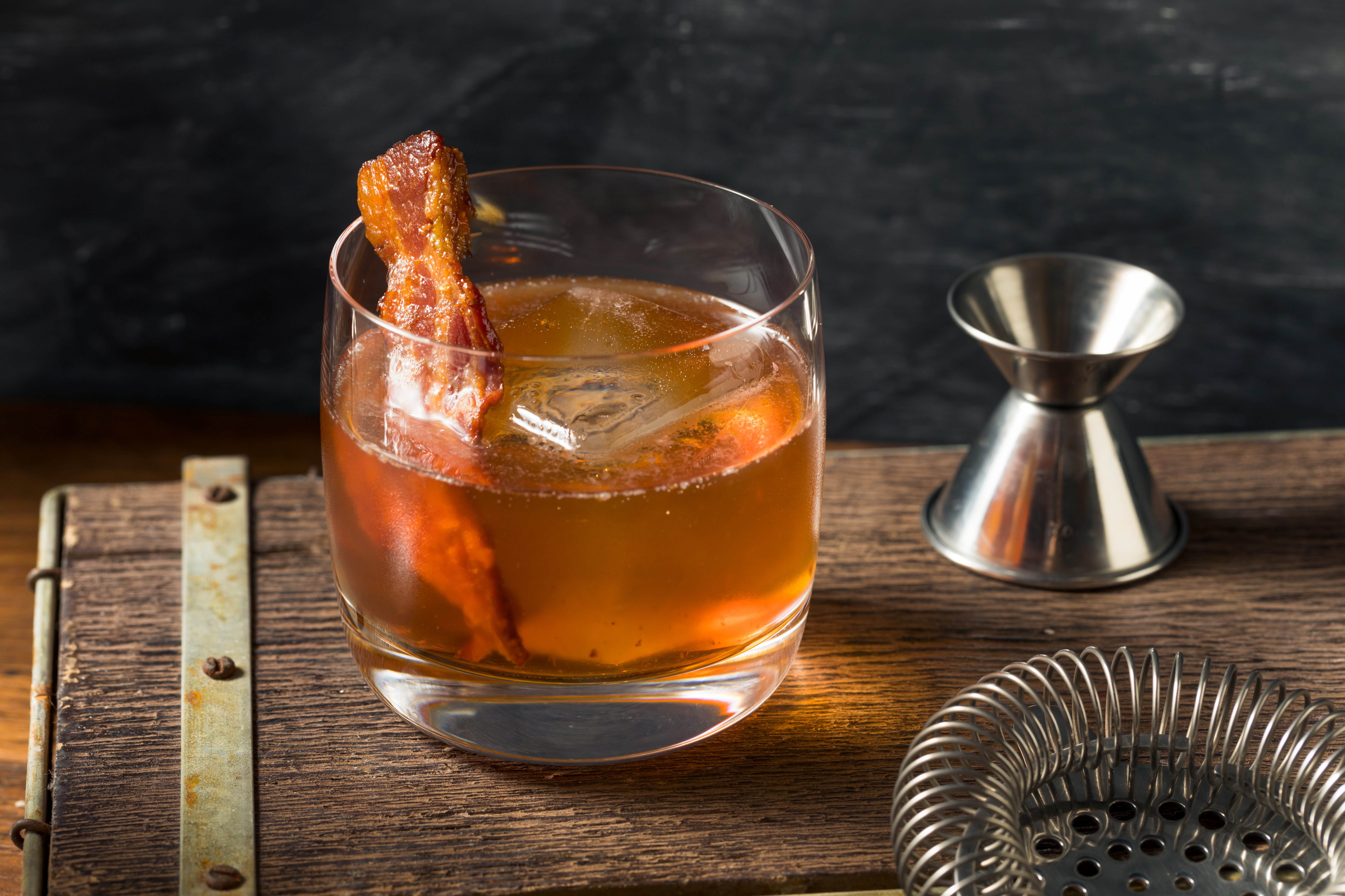 Beach Whiskey’s Maple Bonfire Old Fashioned