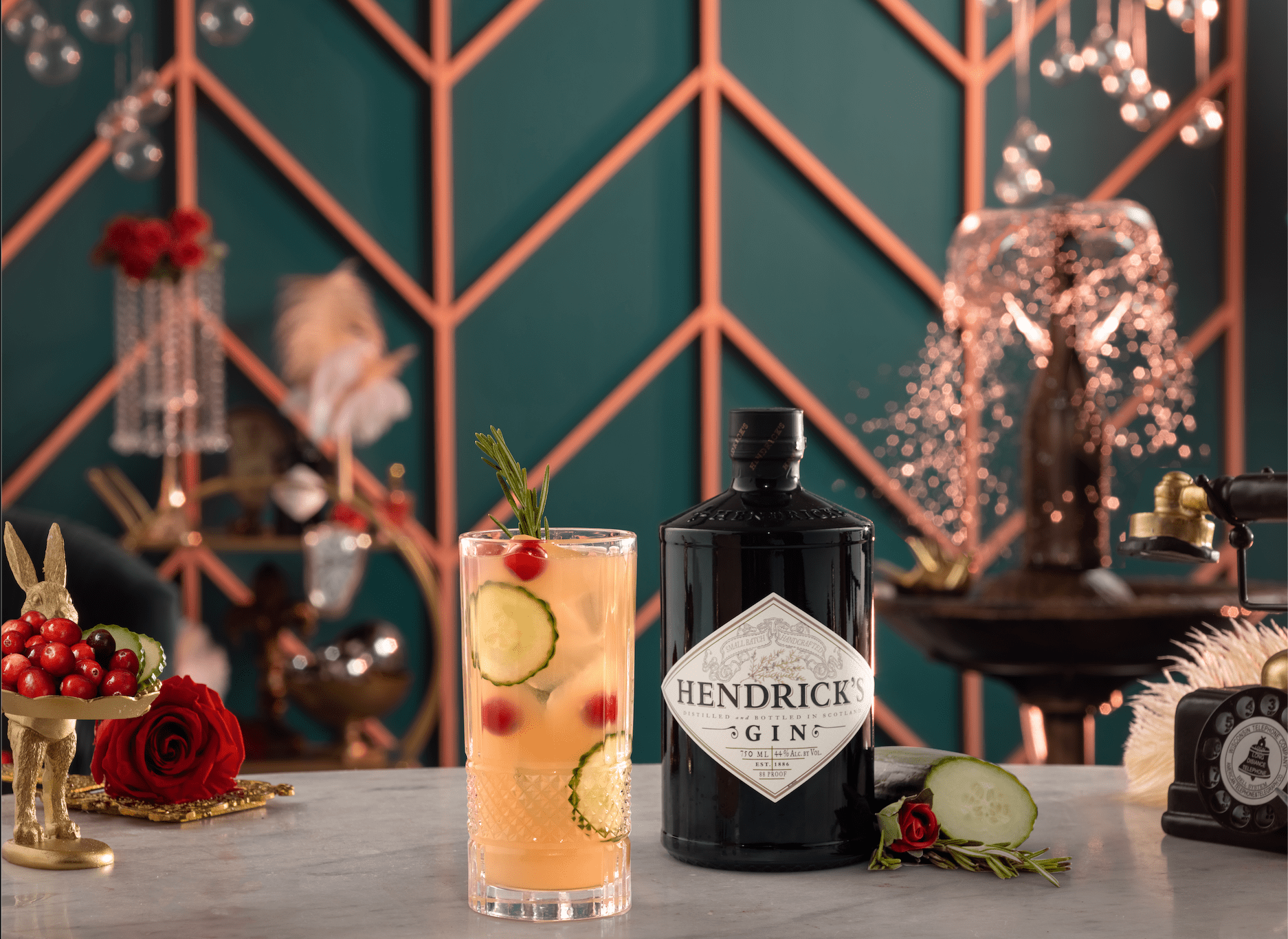 Hendricks Gin Holiday Cocktails