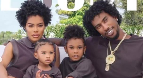 Teyana Taylor and Iman and kids - Ebony cover