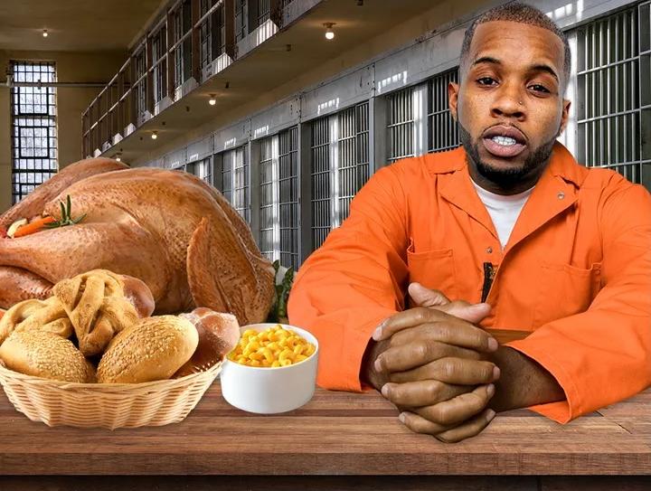 Tory Lanez and turkey - TMZ/Getty composite