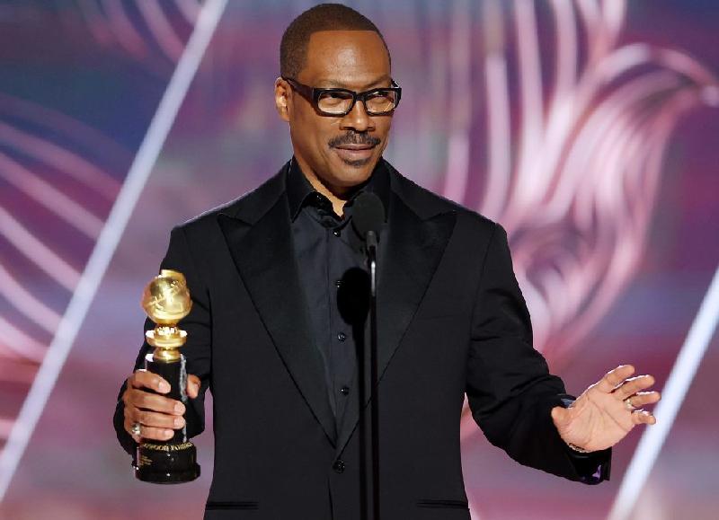 Eddie Murphy - Golden Globes - NBC/Getty