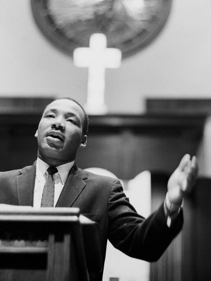 MLK Preaching at Penn State