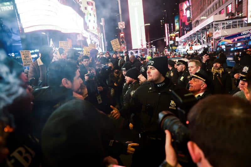 Tyre Nichols protest - NYC (Andrew Kelly-Reuters)