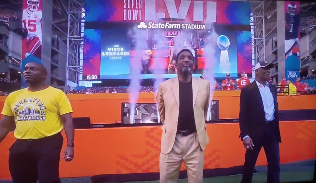 Will Shields, Doug Williams, and Harold Carmichael (Photo Credit: Marilyn Smith)