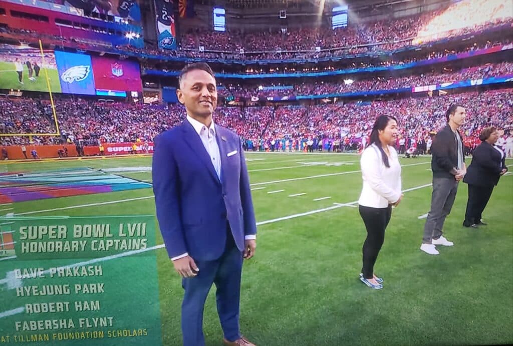 Honorary Super Bowl Captains (Photo Credit: Marilyn Smith)