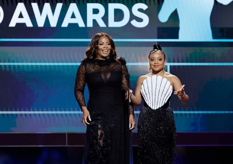 Janelle James and Quinta Brunson SAG 2023 (Kevin Winter-Getty)