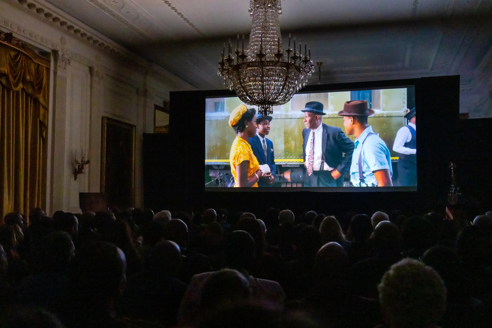 High school guests at TILL screening at The White House. Image: Courtesy of The White House.