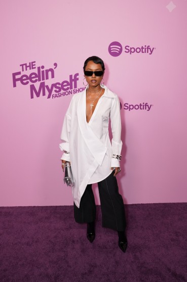 Karrueche Tran. Image: Presley Ann/Getty Images for Spotify