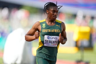 Caster Semenya, barred from her best event, places 13th, fails to advance in world championships