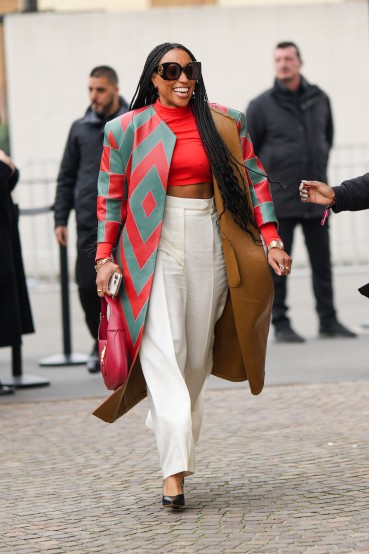 Stylist Shiona Turini. Image: Edward Berthelot for Getty Images