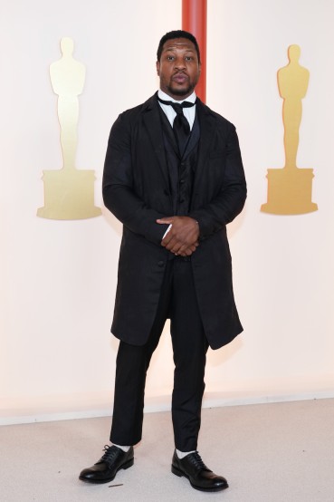 Jonathan Majors. Image: Kevin Mazur for Getty Images