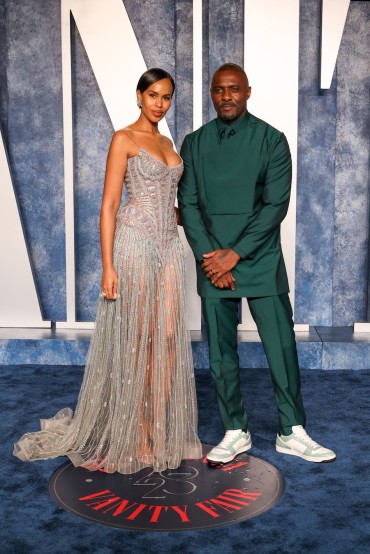 Sabrina Dhowre Elba and Idris Elba. Image: John Shearer/WireImage for Getty Images