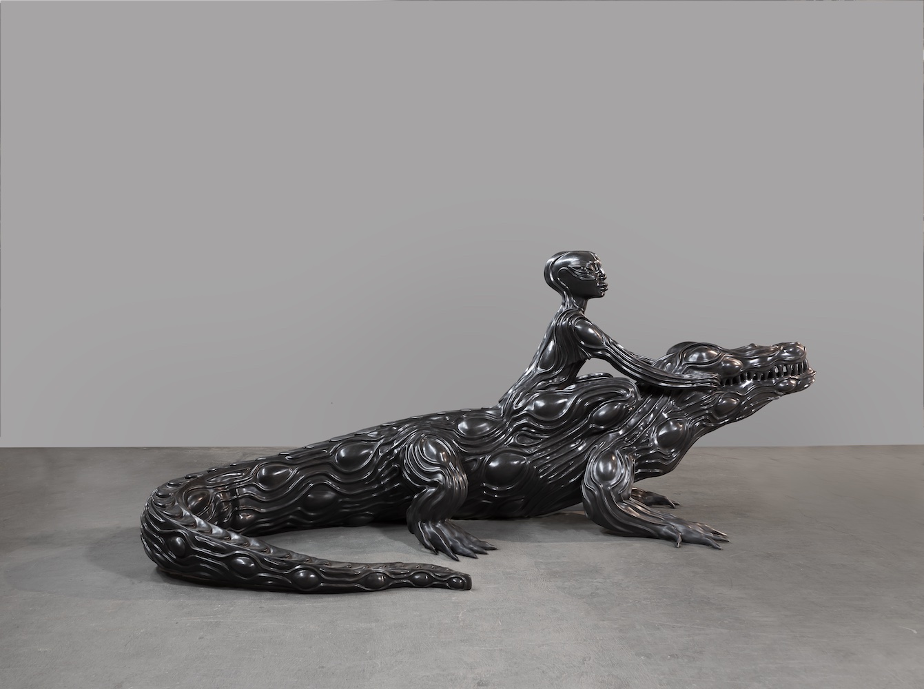 Crocodylus, Wangechi Mutu, 2020. 