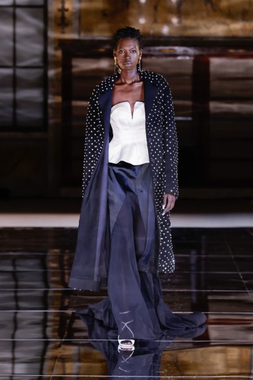 Awet for Prabal Gurung. Image: Dan Lecca for Prabal Gurung