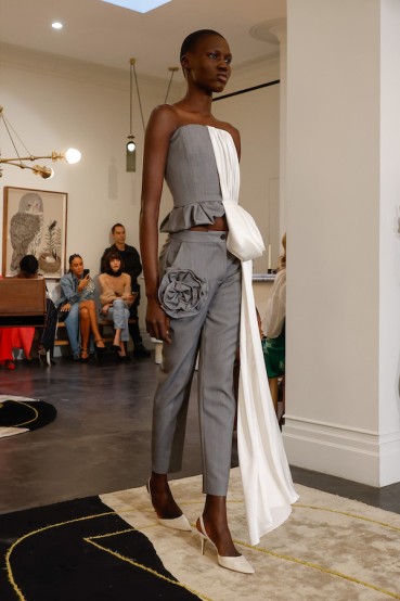 Eman Deng for Hellessy. Image: courtesy of Hellessy