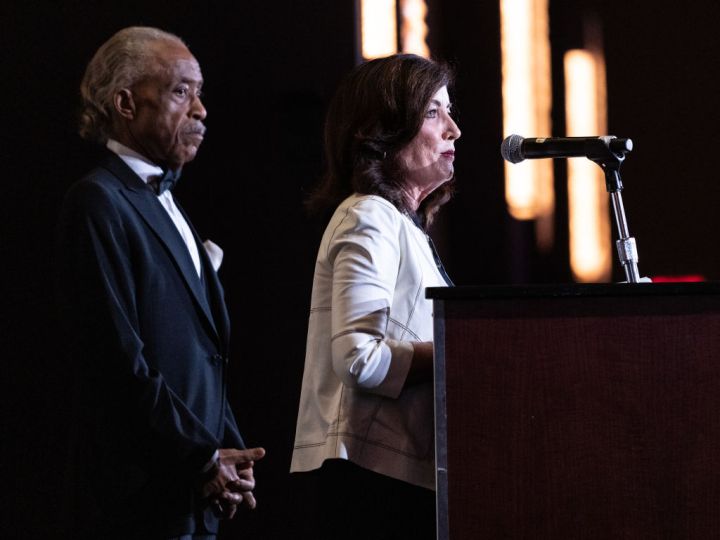 Governor Kathy Hochul speaks at NAN 2023 Convention Keepers...