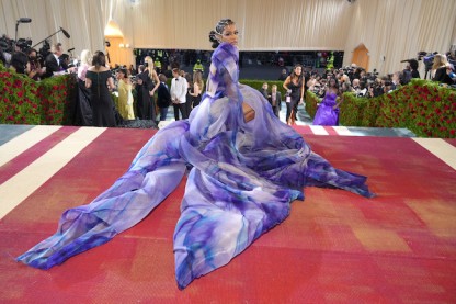 Teyana Taylor 2022. Image: Kevin Mazur/MG22 for Getty Images for The Met Museum/Vogue 