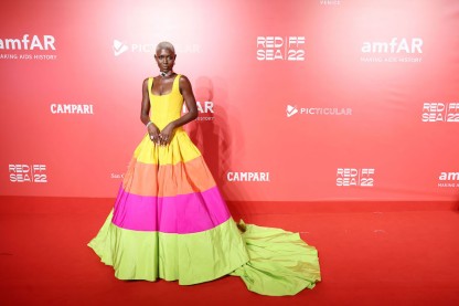 The amfAR Venice Gala 2022 presented by The Red Sea International film festival at Arsenale. Image: Daniele Venturelli for Getty Image