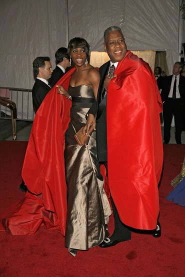 Venus Williams and Andre Leon Talley. Image: Randy Brooke/WireImage for Getty Images