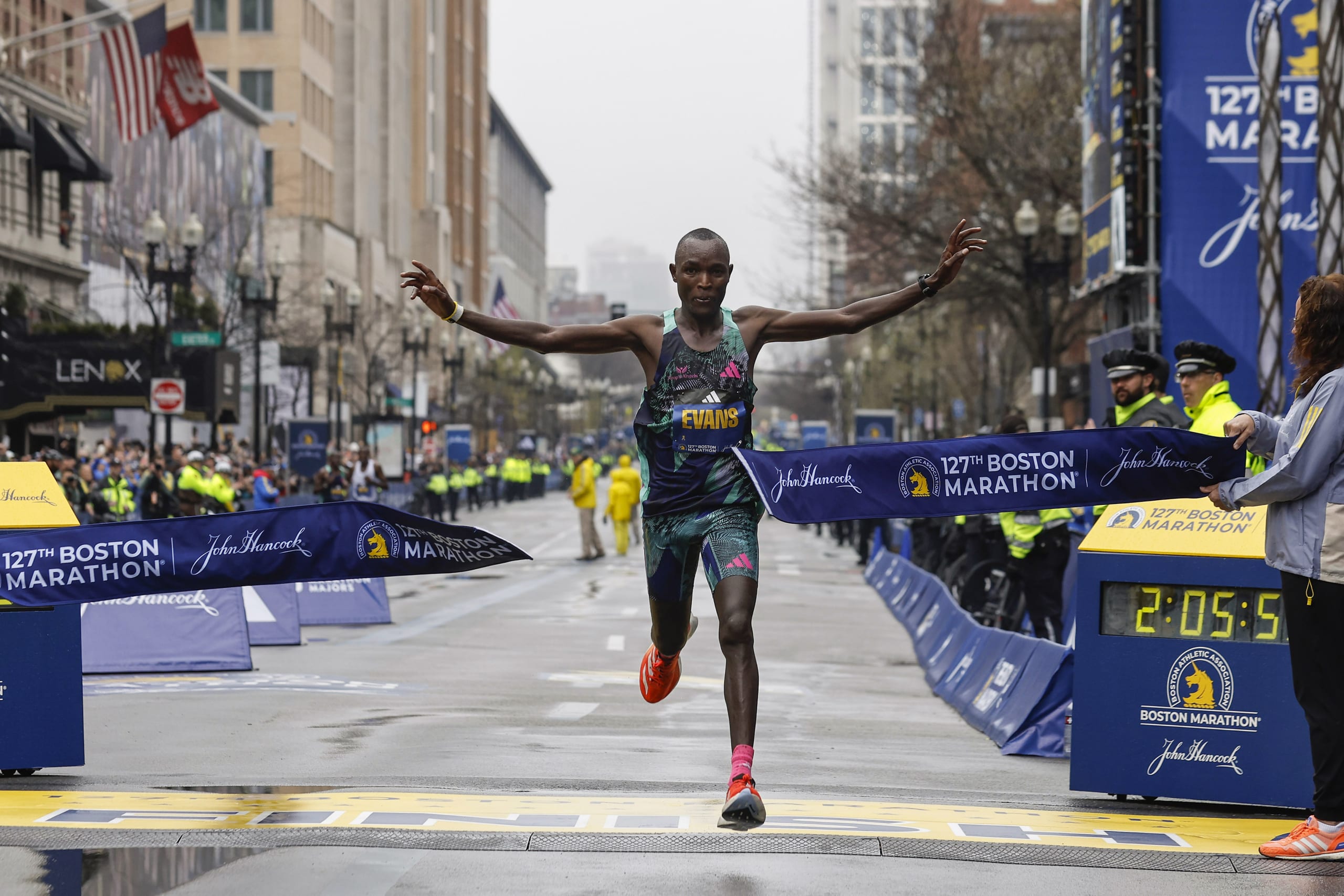 Kenyan runners sweep the Boston marathon