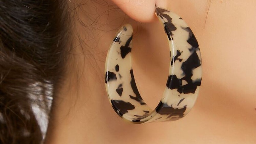 hoop earrings