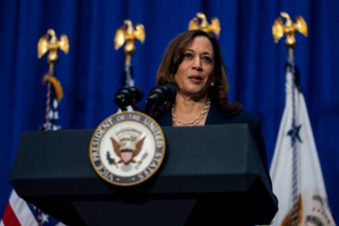 Vice President Kamala Harris Visits UCSF Mission Bay