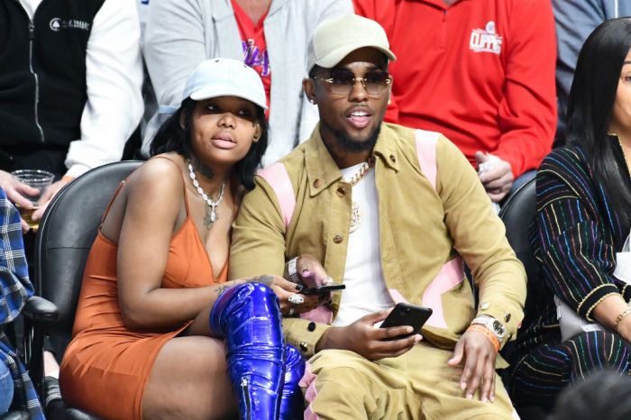 Celebrities At The Los Angeles Clippers Game