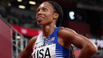 Allyson Felix and sponsor launch program to offer child care at track and field championship