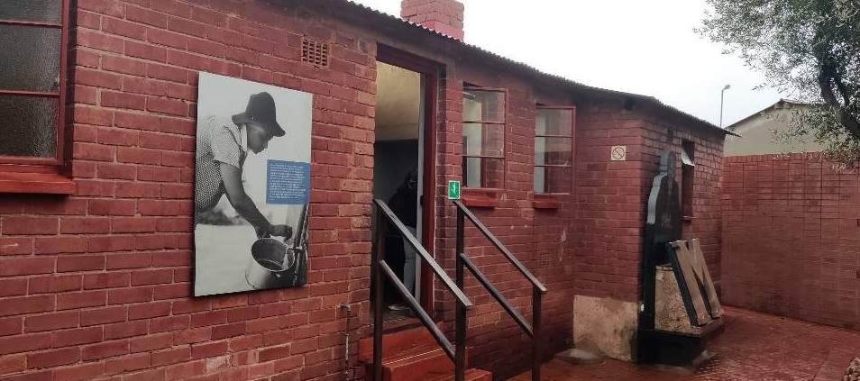 Nelson Mandela's house in Soweto - Now Mandela House Museum