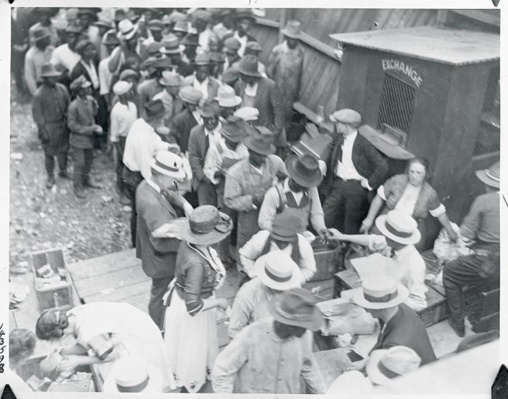 Serving Food After Riots