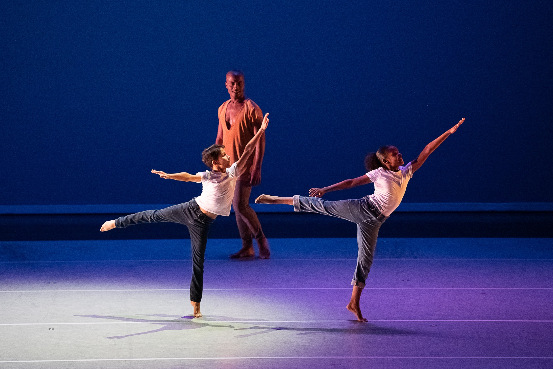 AAADT's Vernard Gilmore students from The Ailey School Junior Division in Hope Boykin's Chasing the Spirit 2023 Ailey Spirit Gala. Photo by Christopher Duggan_167