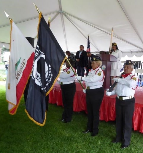 American Legion Auxiliary, Jackie Robinson Unit 252 Color Guard: Photo Credit, Ricky Richardson