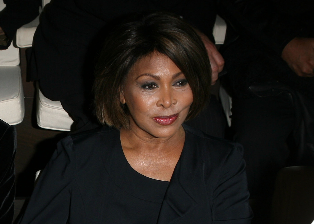 Tina Turner at Milan Fashion Week in 2007 - Venturelli/WireImage via Getty Images