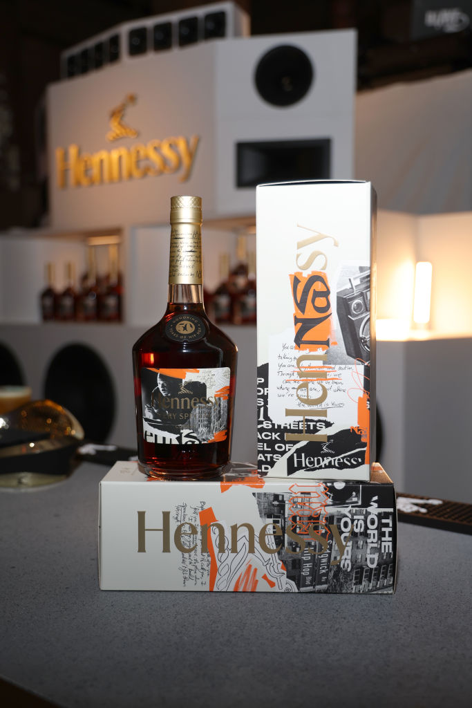 Hennessy & Nas Celebrate Hip Hop’s 50th Anniversary With A Collaborative Limited Edition Bottle in New York City on July 20, 2023