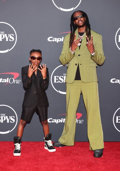 King Halo and 2 Chainz. Image: Christopher Polk/Variety for Getty Images