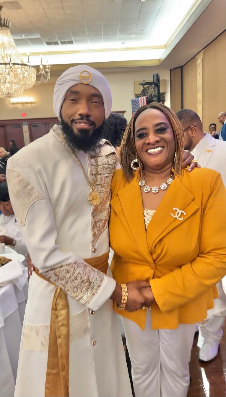 King YAHWEH and Lady Ambassador Dr. Lenora Peterson, President of Global International Alliance