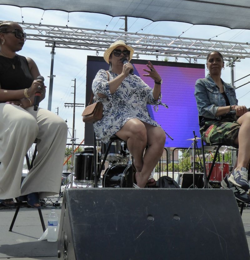 Channing B. Smith, Felicia "The Poetess" Morris, Dana Mason: Photo Credit, Ricky Richardson