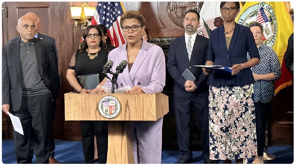 LA Mayor Karen Bass