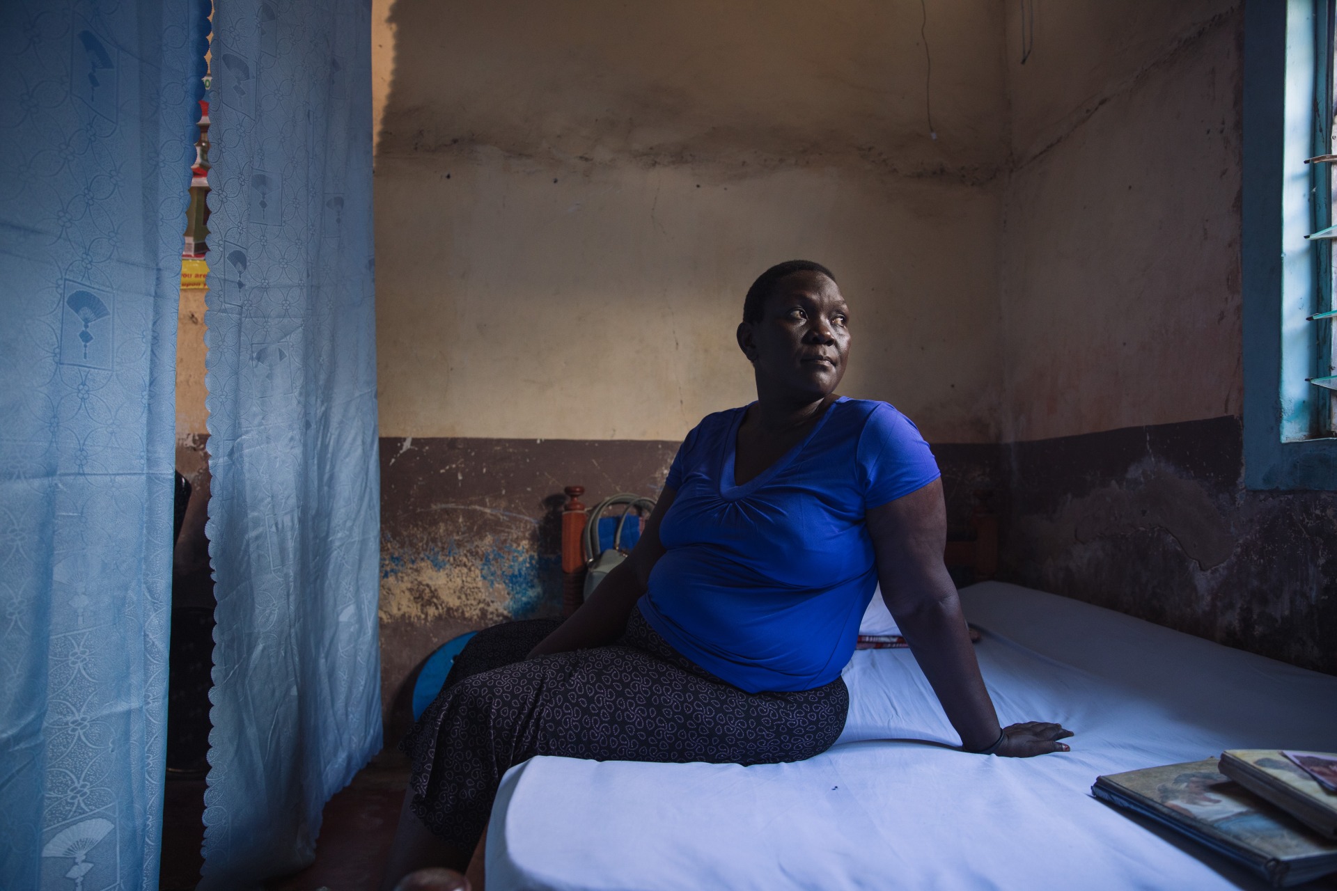 Sarah Waiswa, A portrait of Eunice in her home in Jonvu Mombasa, 2022, Courtesy of the artist and End Fund