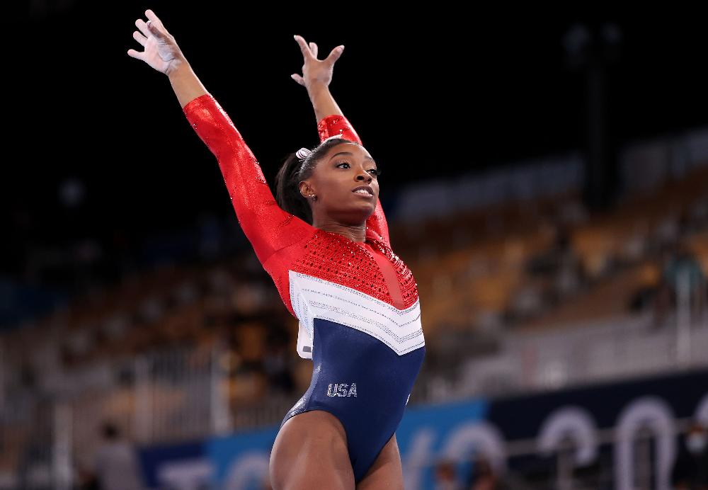 Simone Biles (Laurence Griffiths-Getty Images)