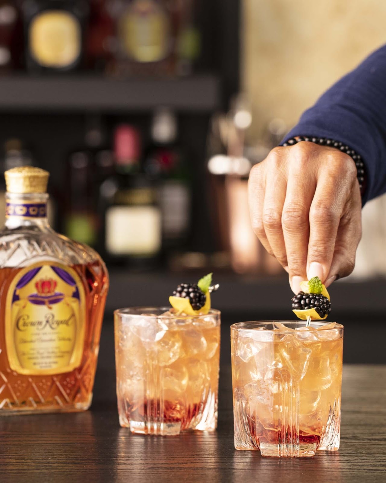 Crown Royal BLACKBERRY WHISKY SOUR