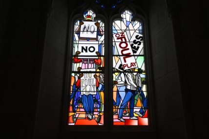 National Cathedral replaces windows honoring Confederacy with stained-glass homage to racial justice