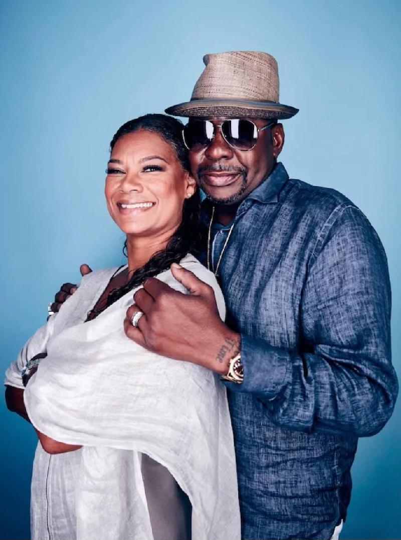 Alicia Etheredge-Brown and Bobby Brown