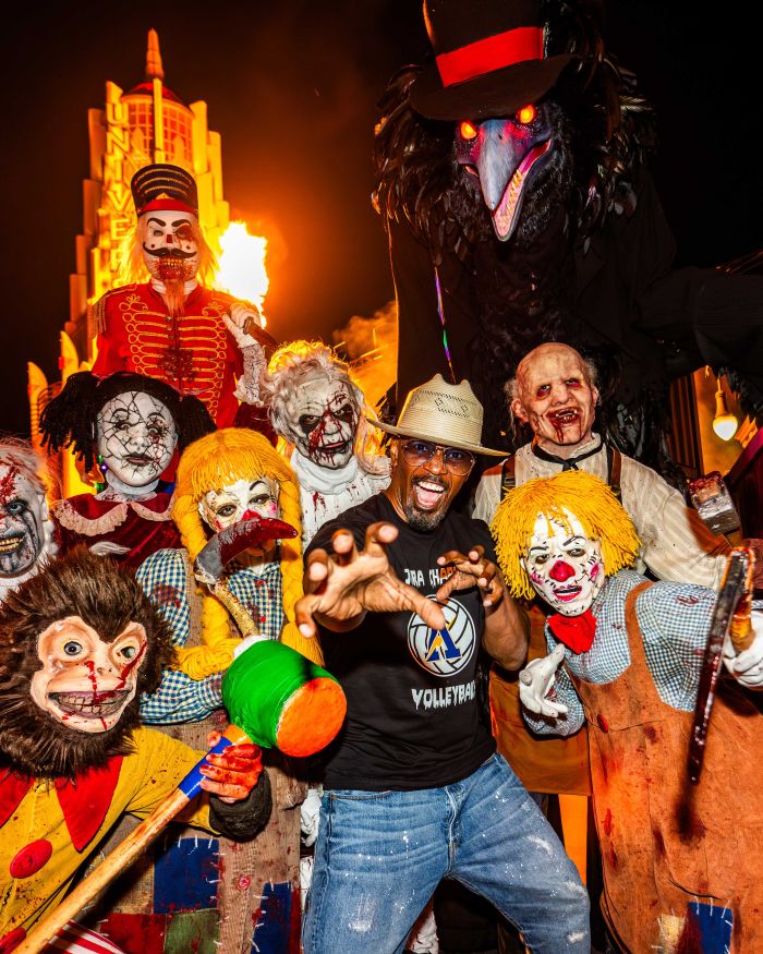 Jamie Foxx at Hollywood Horror Nights