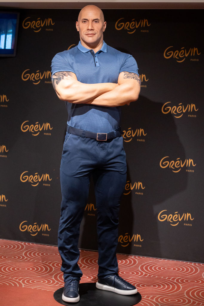 Dwayne Johnson: Wax Figure Unveiling At Musee Grevin In Paris