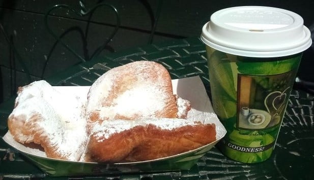 Beignets and Coffee: Photo Credit, Ricky Richardson