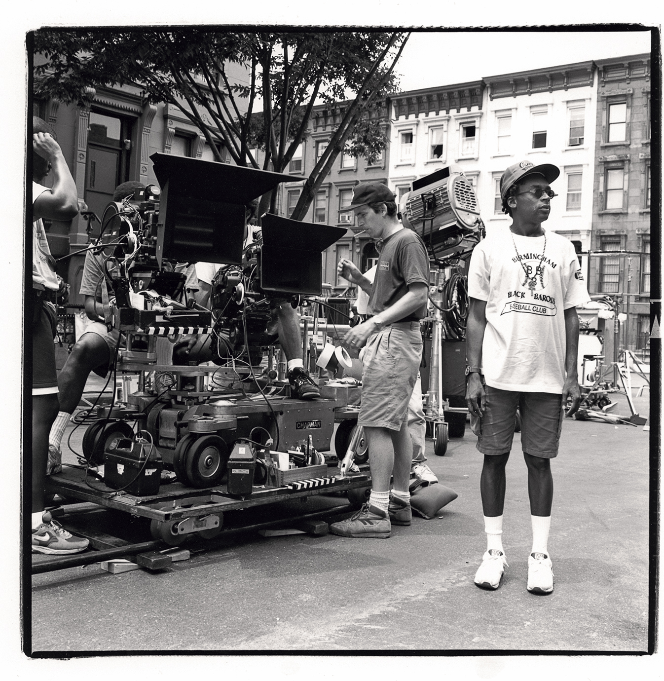 Spike Lee on Crooklyn set. Image: David Lee.