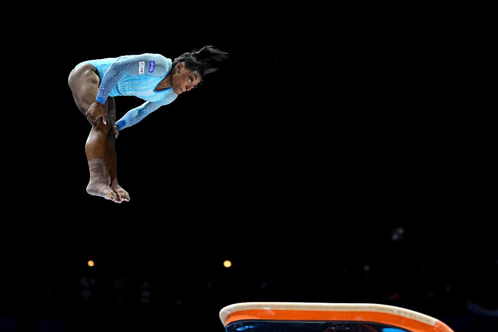 Simone Biles in air (Matthias Hangst-Getty Images) 