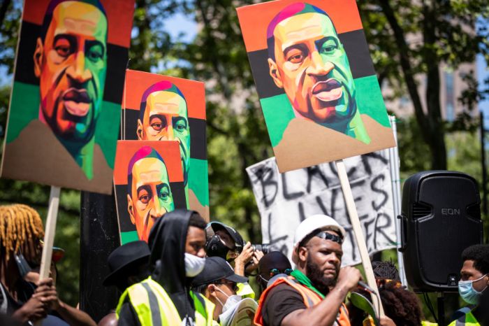 News - George Floyd Protest Juneteenth - New York City